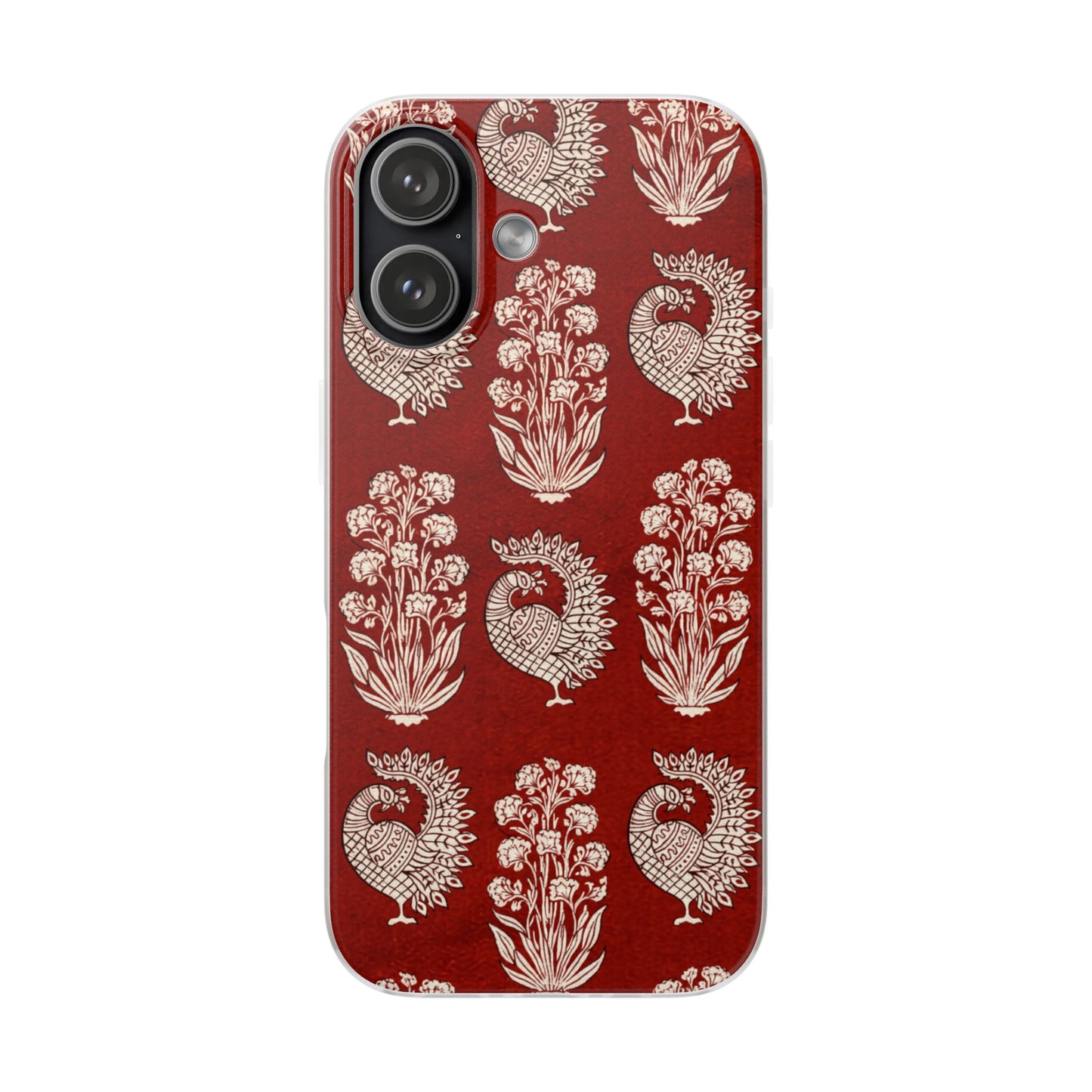 SĀNTI Bagh Peacock Buta Inspired Phone Case