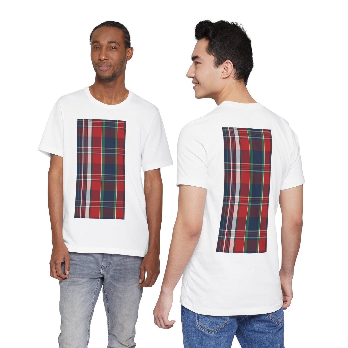 SĀNTI Madras Checks Inspired (Tartan) T-Shirt