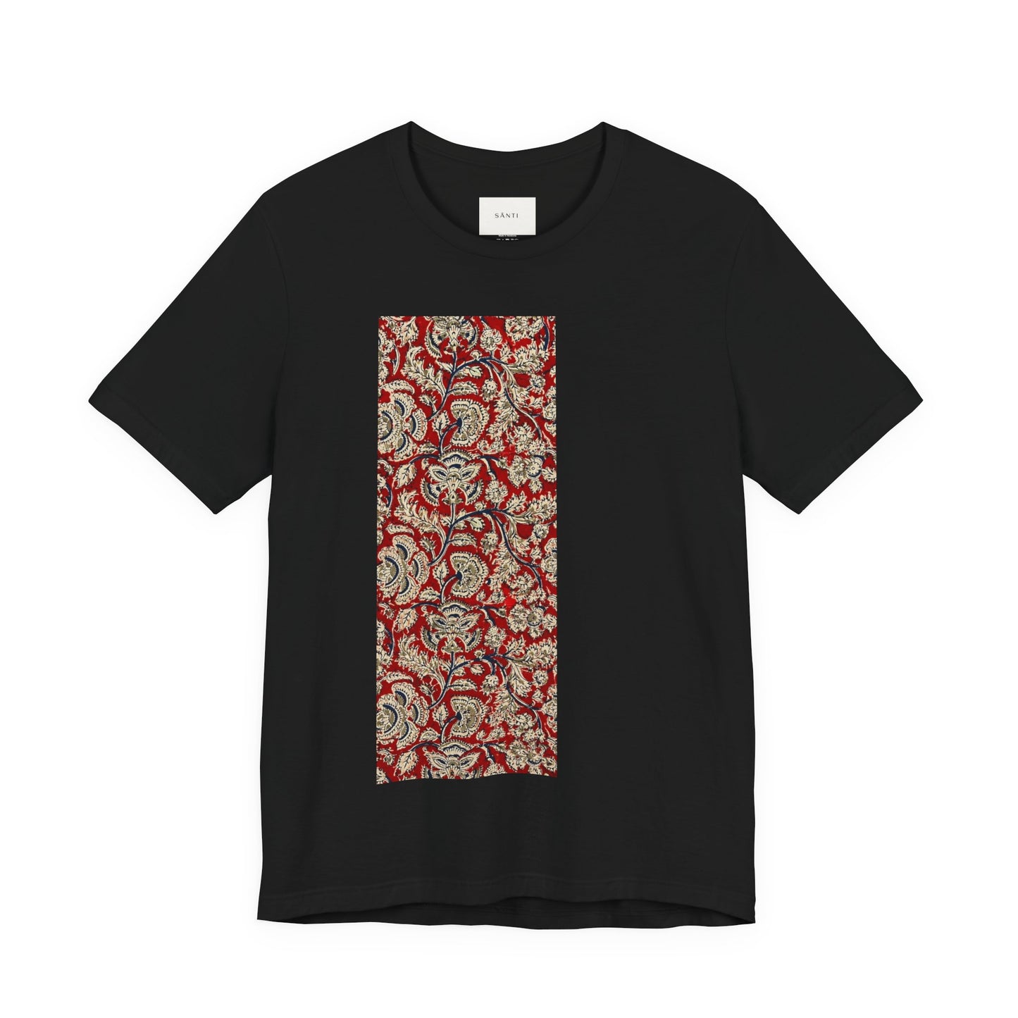 SĀNTI Kalamkari-Inspired Regal Heritage Tee | Indian Artisan Streetwear