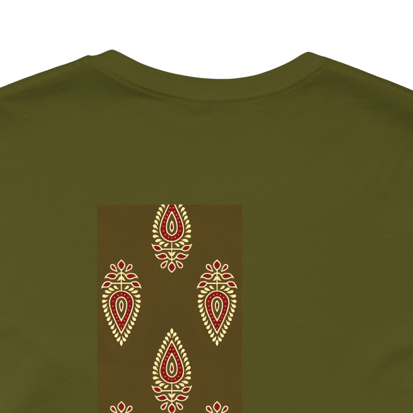 SĀNTI Buta Ajrakh Inspired Heritage Tee | Artisan Streetwear