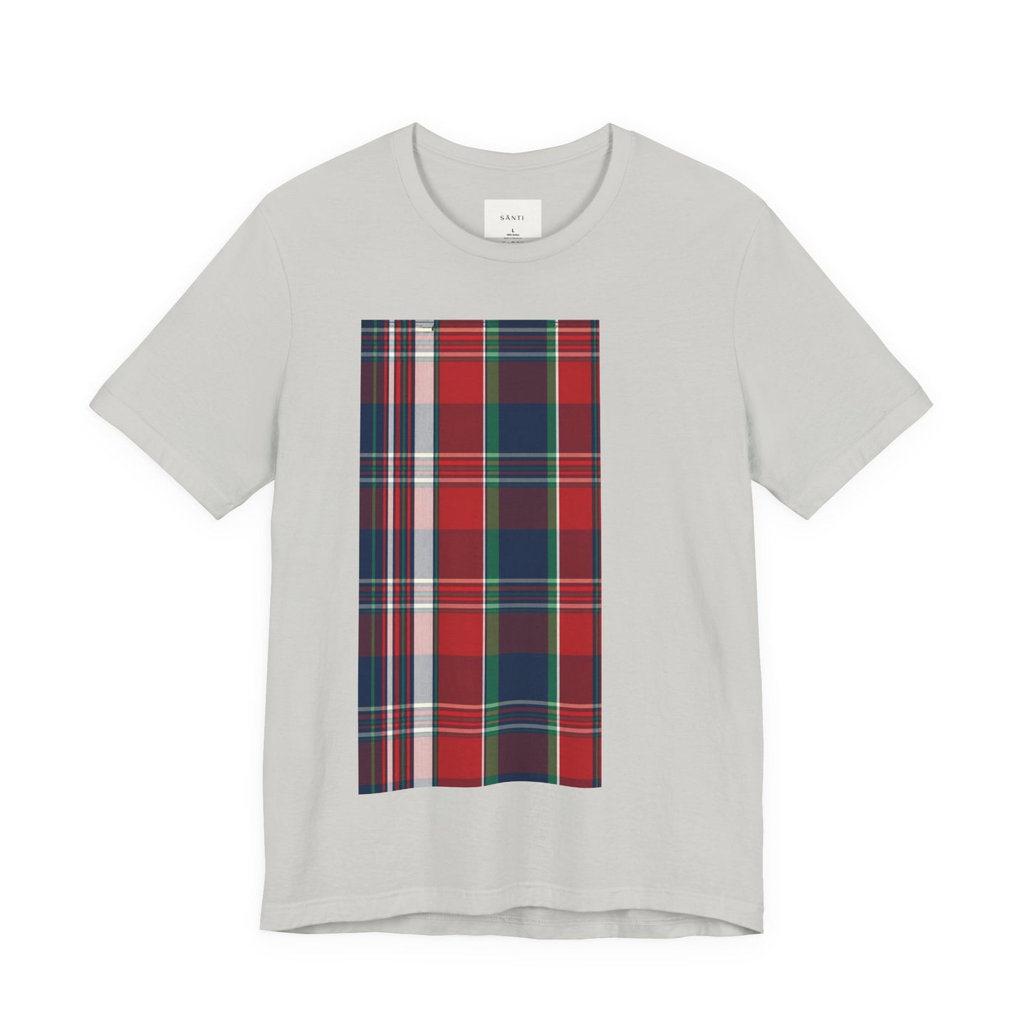 SĀNTI Madras Checks Inspired (Tartan) T-Shirt