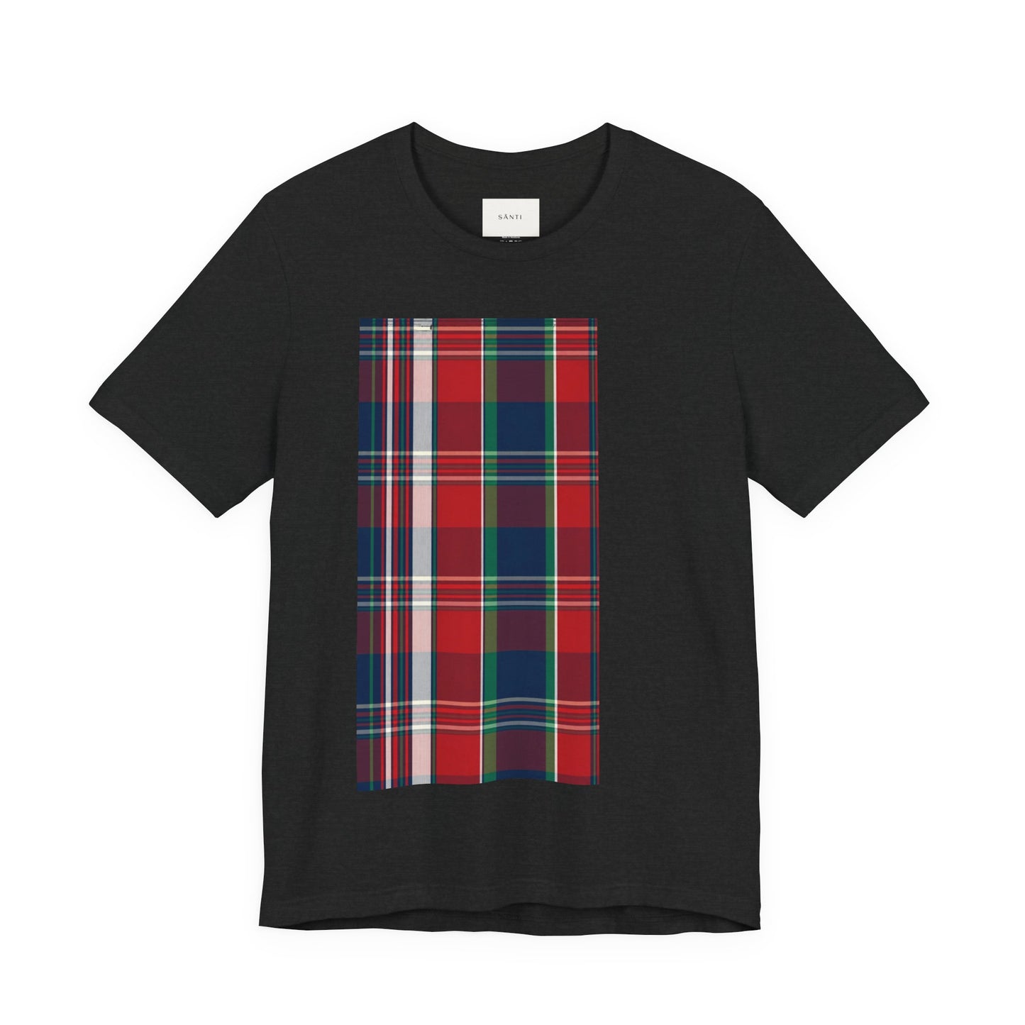 SĀNTI Madras Checks Inspired (Tartan) T-Shirt