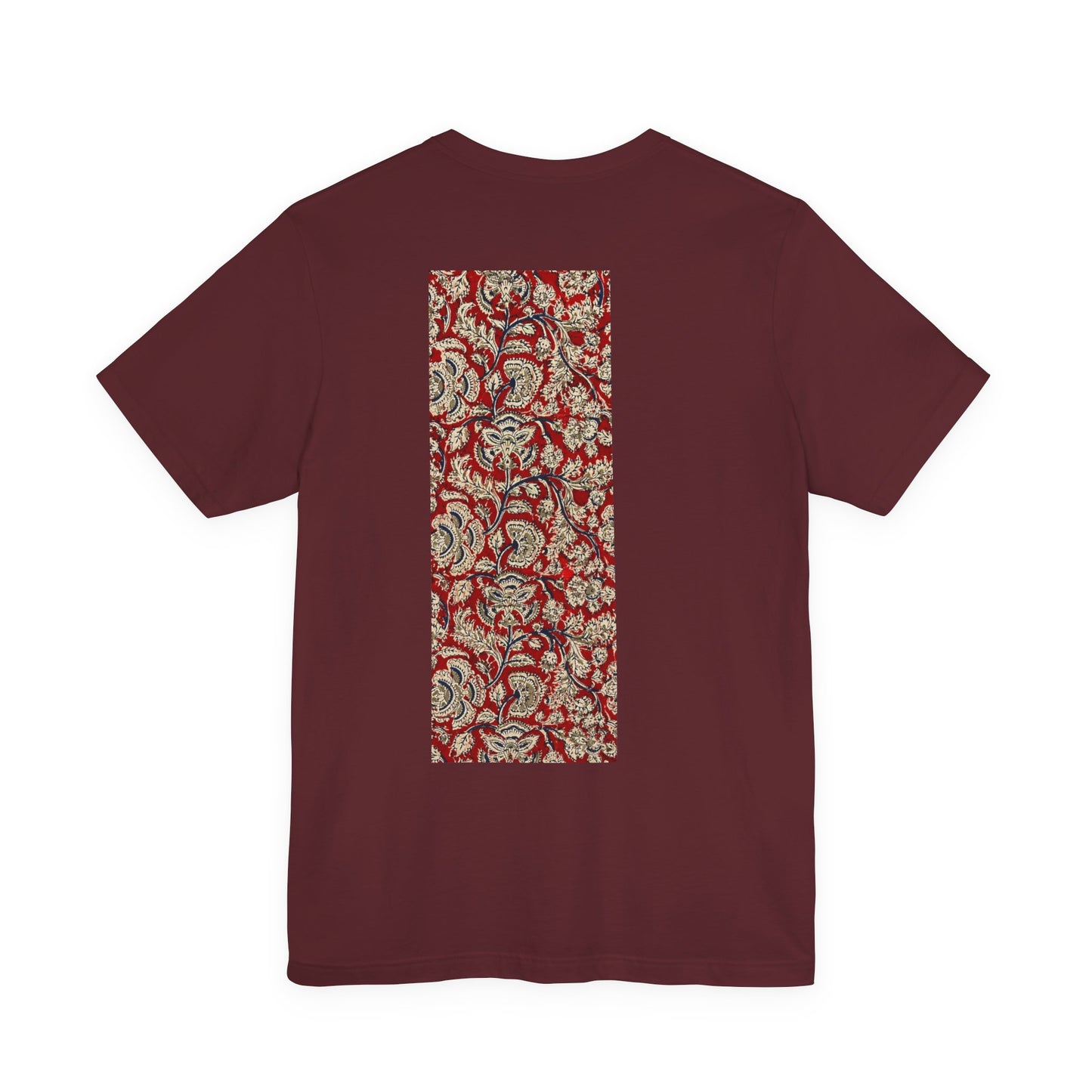 SĀNTI Kalamkari-Inspired Regal Heritage Tee | Indian Artisan Streetwear