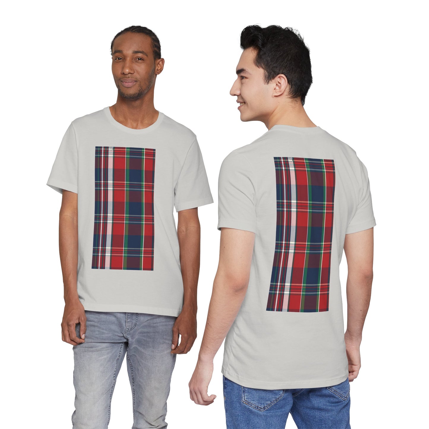 SĀNTI Madras Checks Inspired (Tartan) T-Shirt