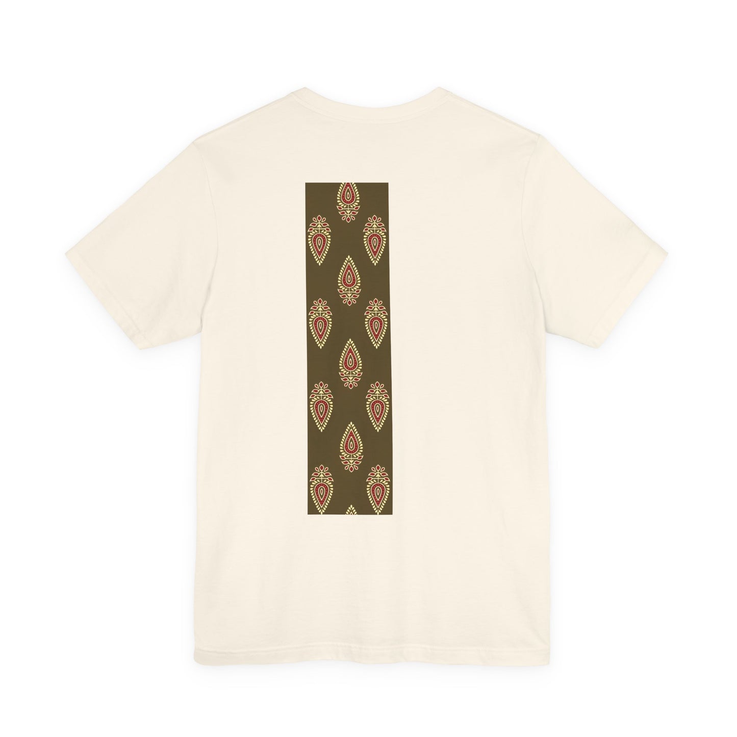 SĀNTI Buta Ajrakh Inspired Heritage Tee | Artisan Streetwear