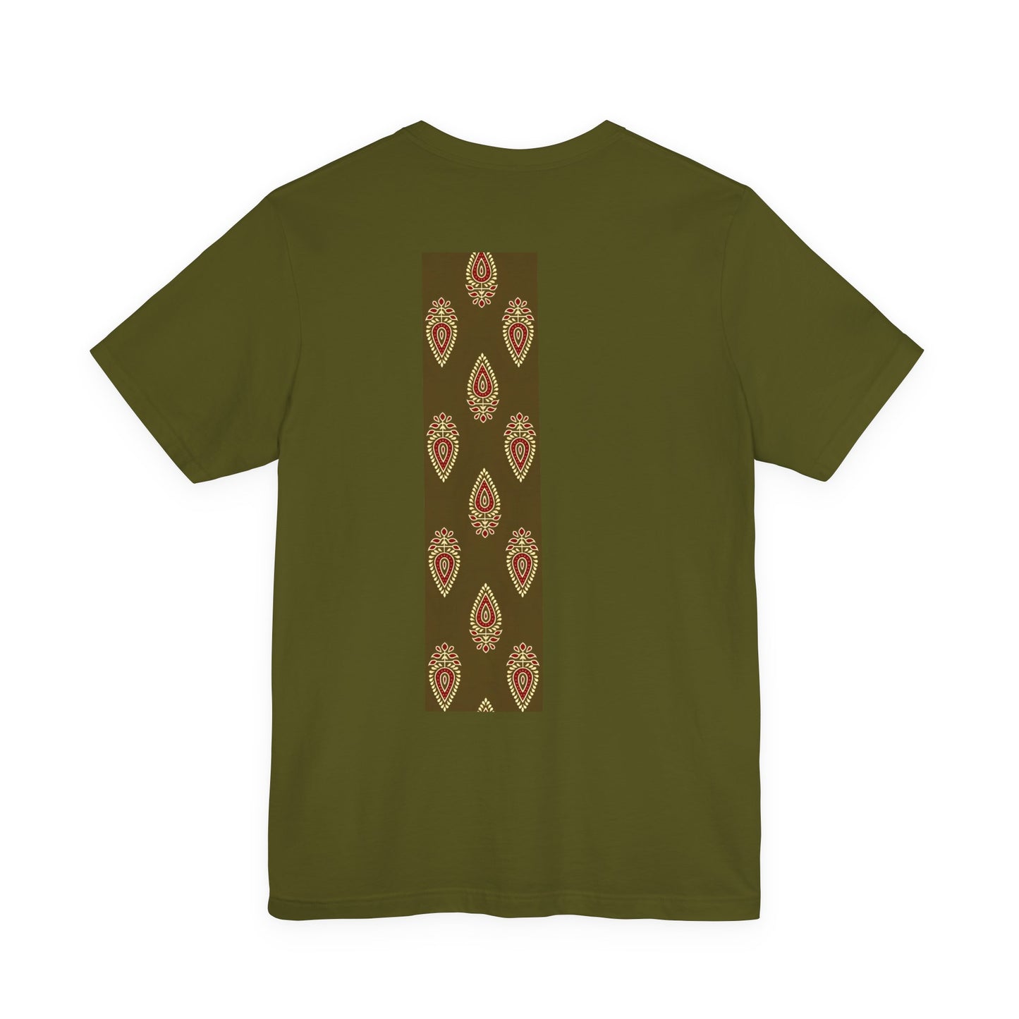 SĀNTI Buta Ajrakh Inspired Heritage Tee | Artisan Streetwear