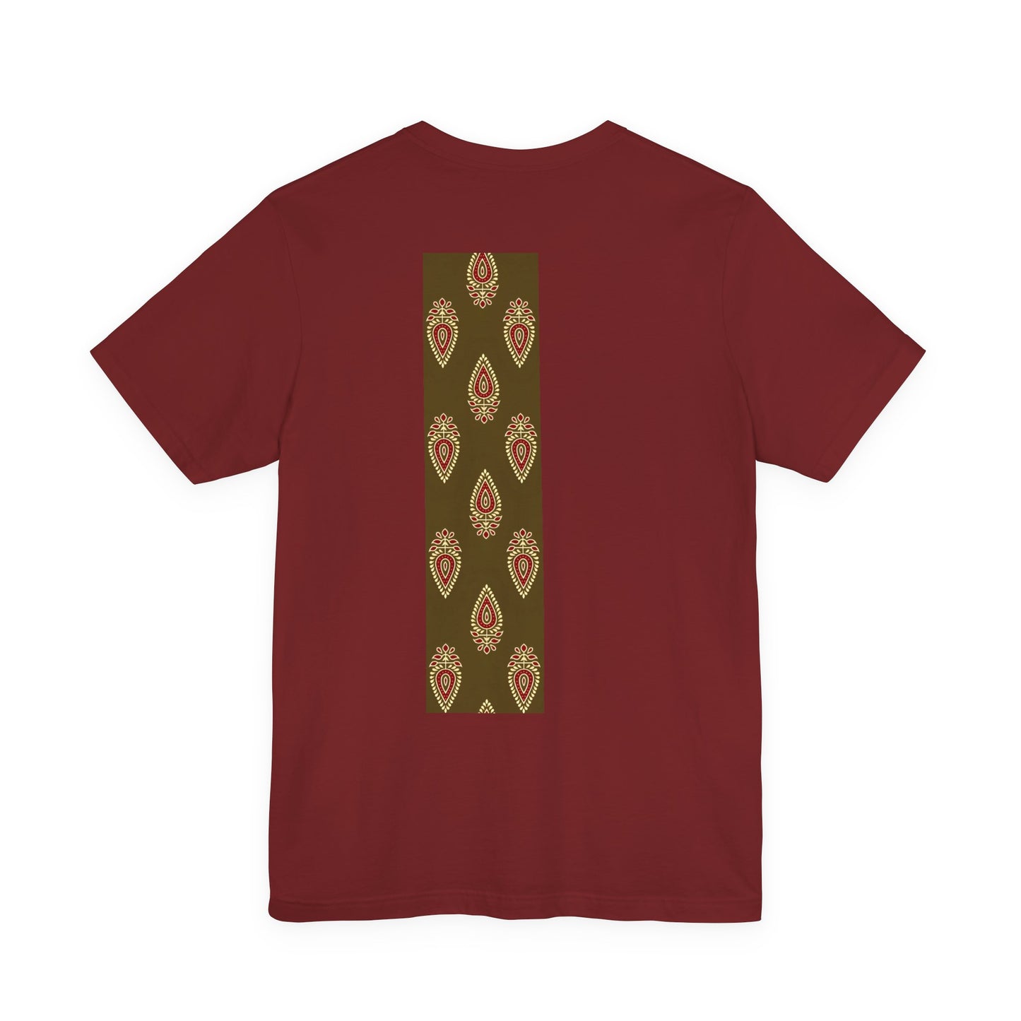 SĀNTI Buta Ajrakh Inspired Heritage Tee | Artisan Streetwear