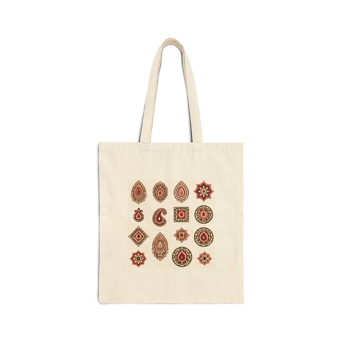SĀNTI Bagh Paisley Heritage Tote Bag