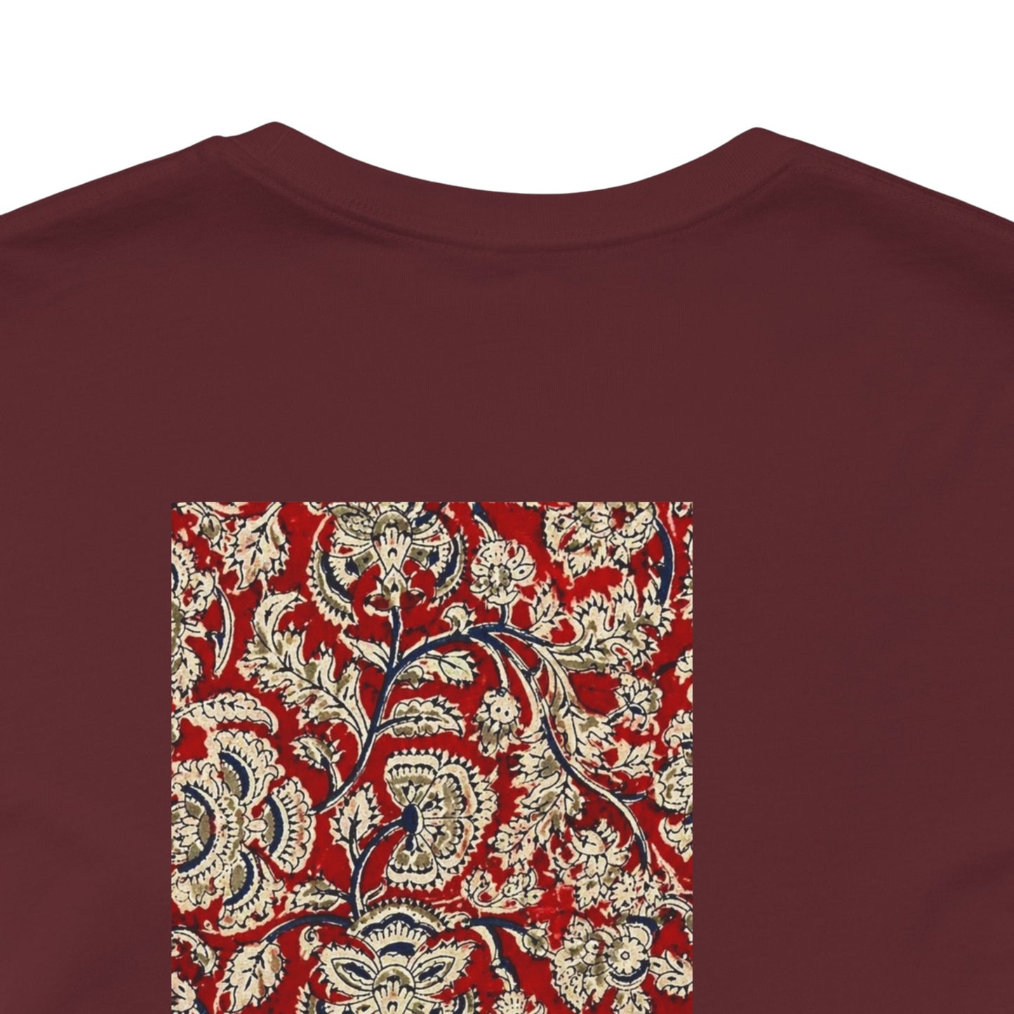 SĀNTI Kalamkari-Inspired Regal Heritage Tee | Indian Artisan Streetwear