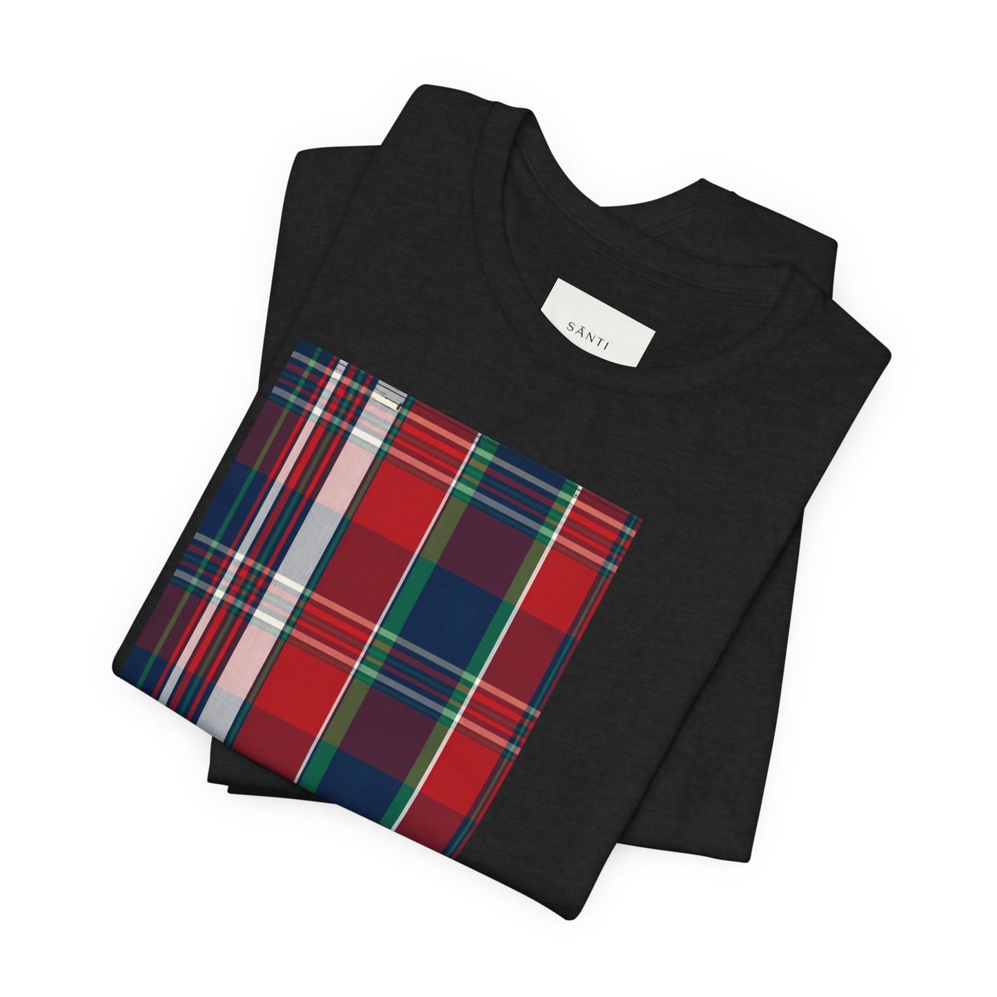 SĀNTI Madras Checks Inspired (Tartan) T-Shirt