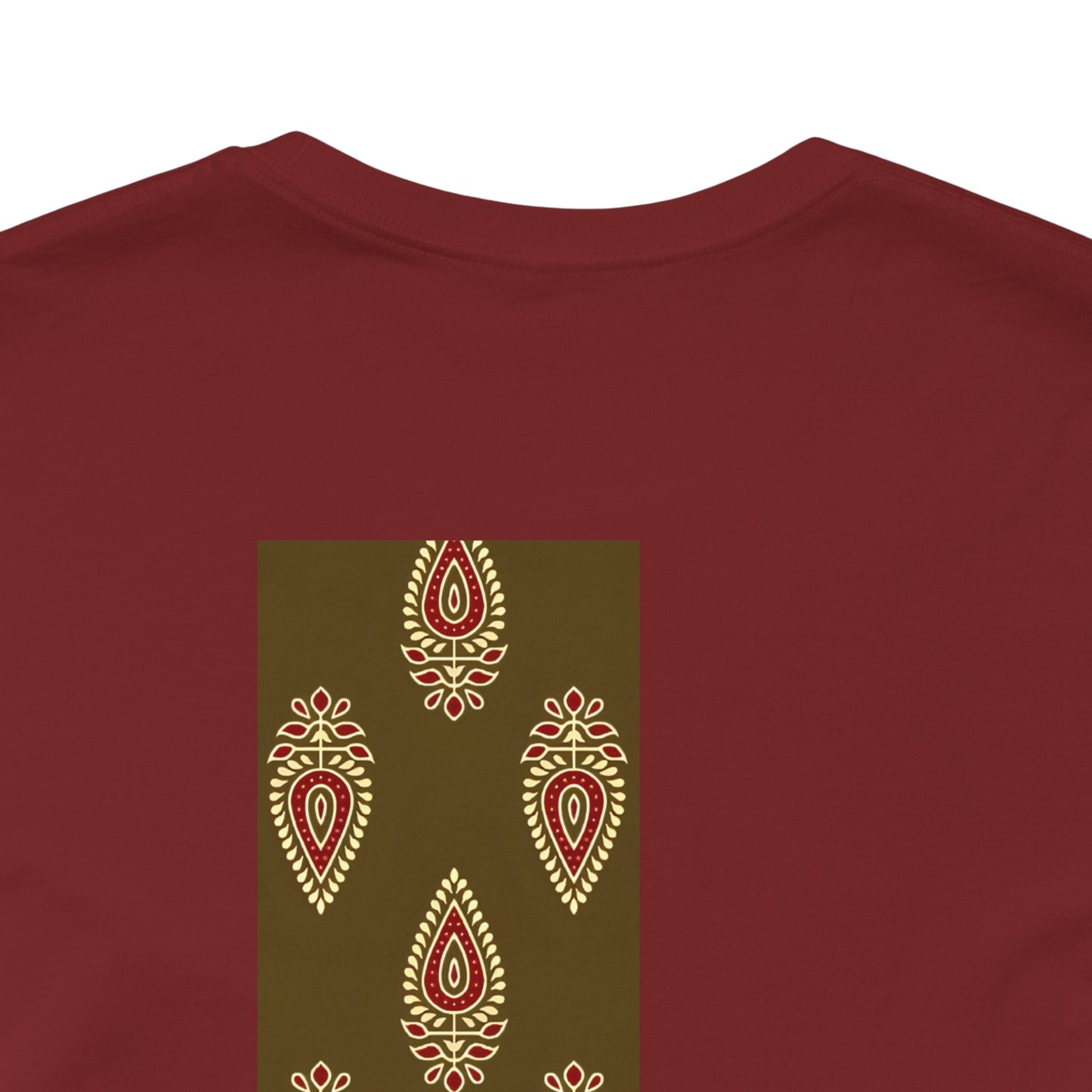 SĀNTI Buta Ajrakh Inspired Heritage Tee | Artisan Streetwear
