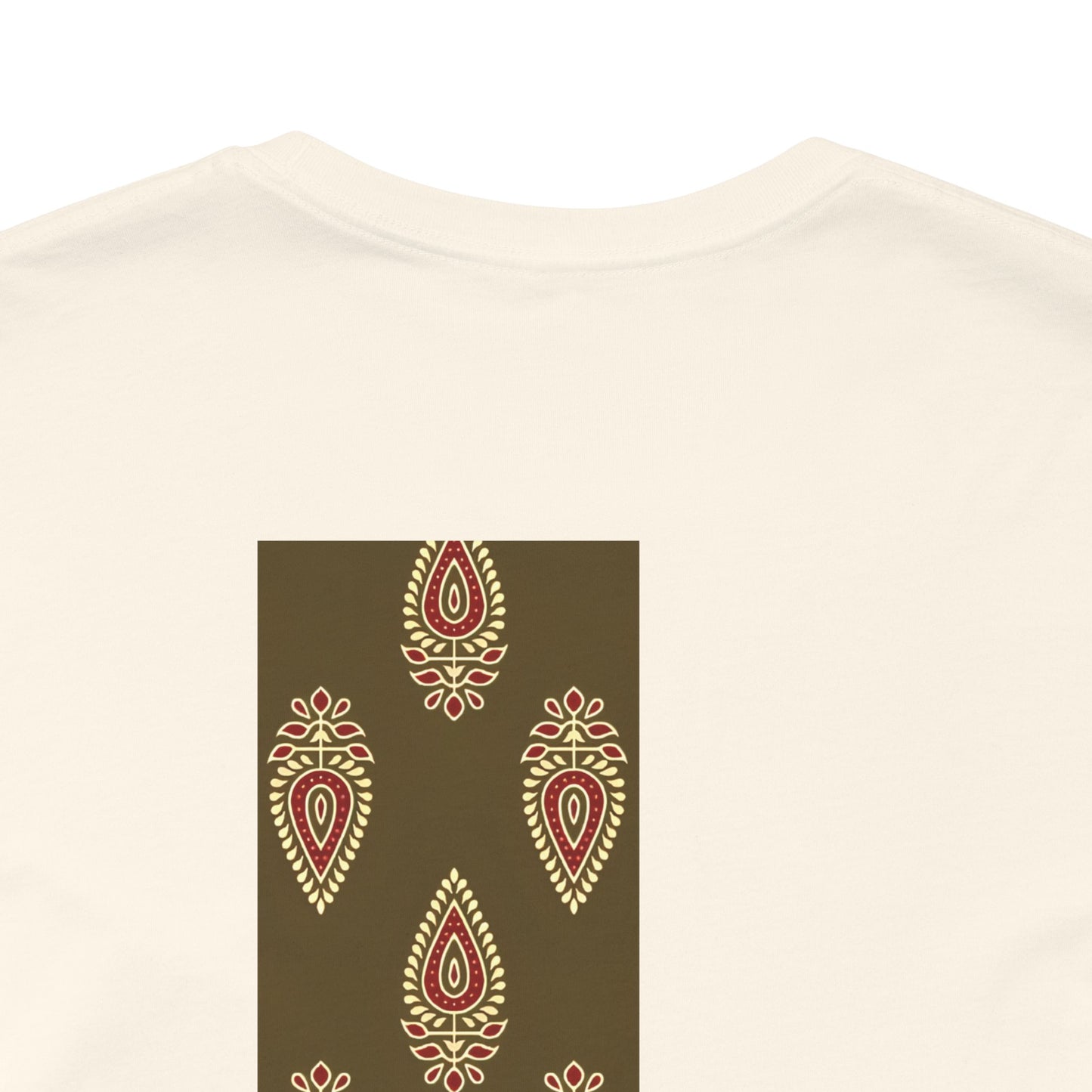 SĀNTI Buta Ajrakh Inspired Heritage Tee | Artisan Streetwear