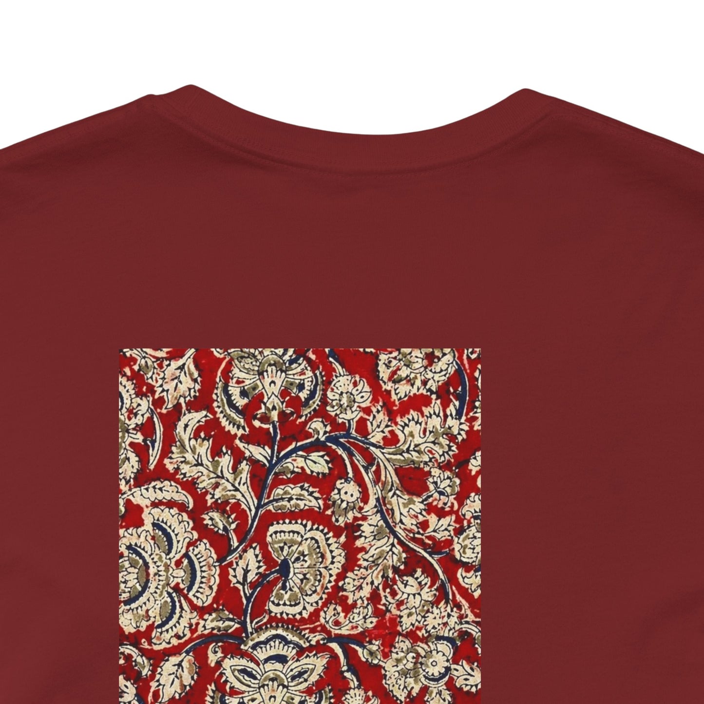 SĀNTI Kalamkari-Inspired Regal Heritage Tee | Indian Artisan Streetwear