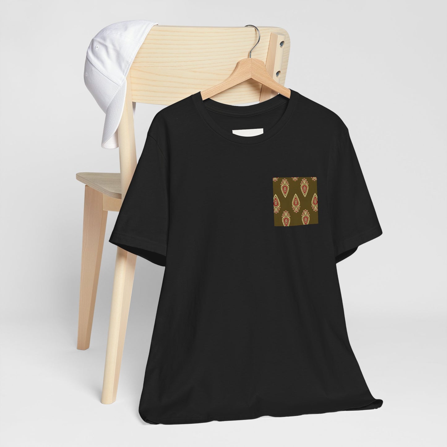 SĀNTI Buta Ajrakh Inspired Heritage Tee | Artisan Streetwear