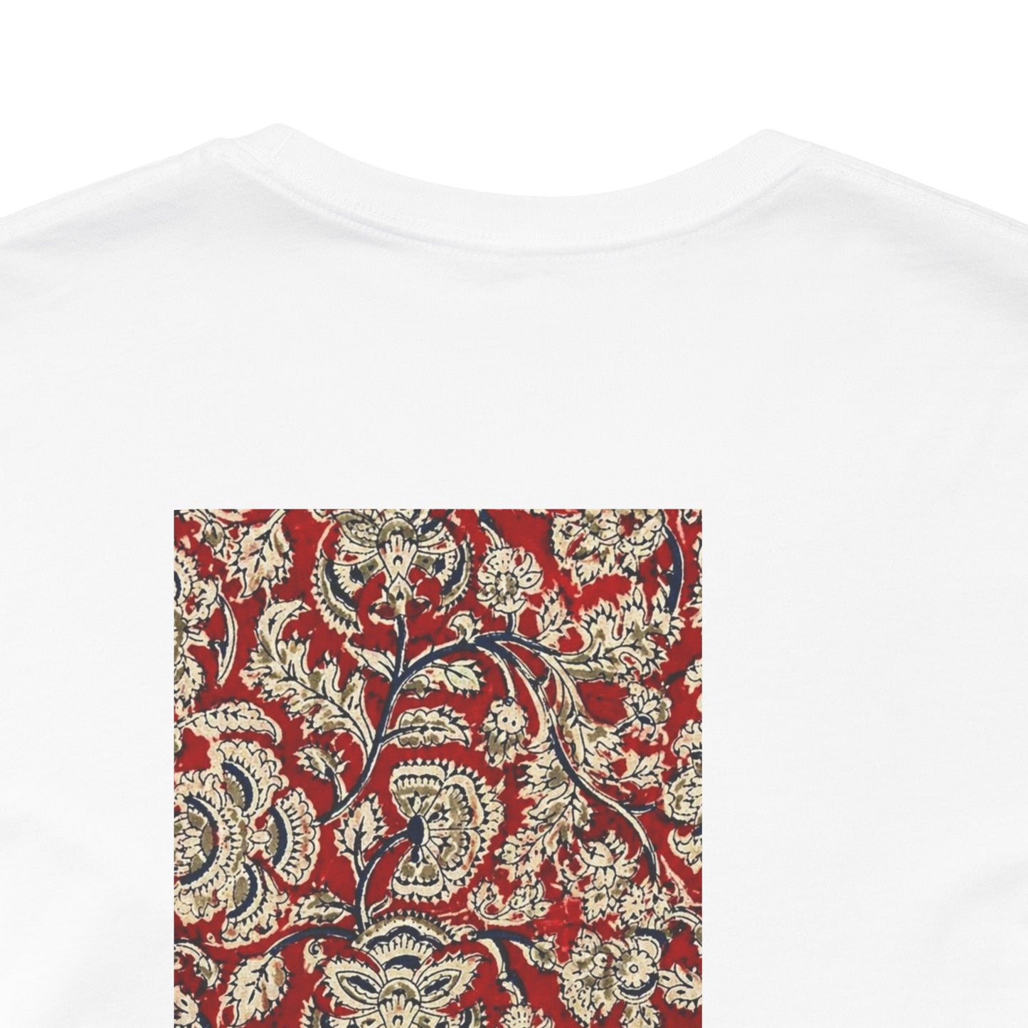 SĀNTI Kalamkari-Inspired Regal Heritage Tee | Indian Artisan Streetwear