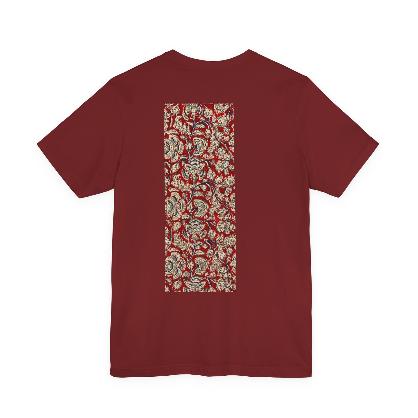SĀNTI Kalamkari-Inspired Regal Heritage Tee | Indian Artisan Streetwear