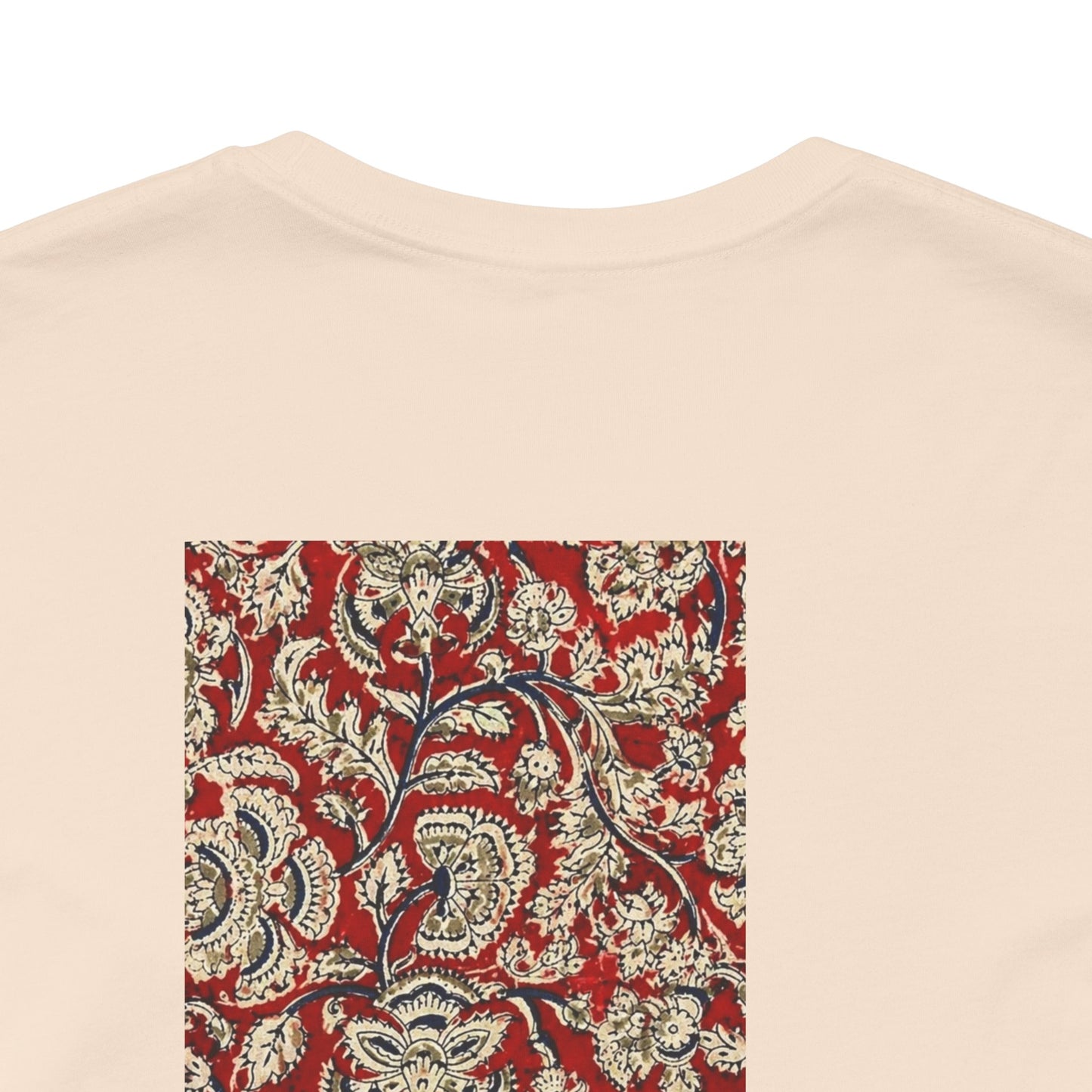 SĀNTI Kalamkari-Inspired Regal Heritage Tee | Indian Artisan Streetwear