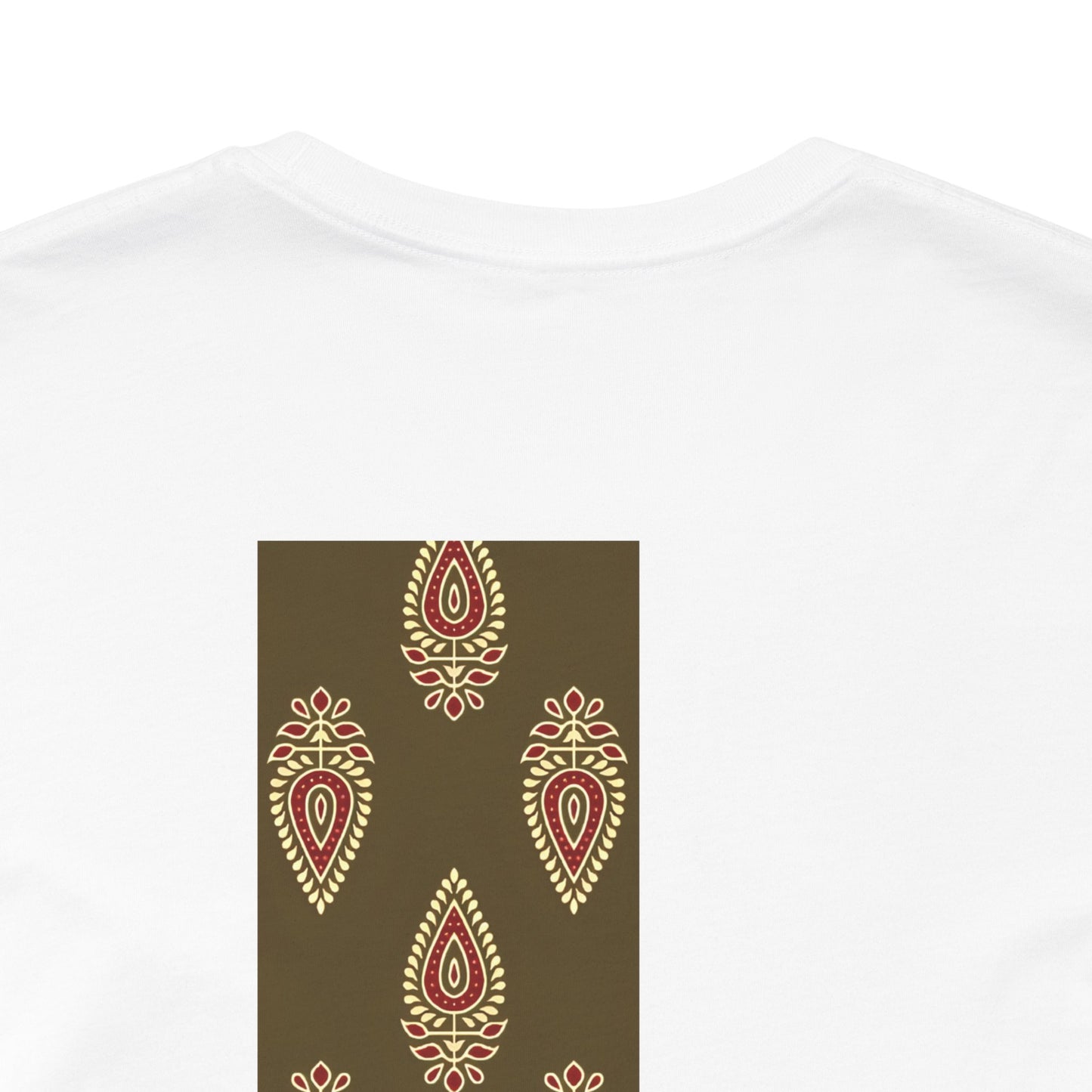 SĀNTI Buta Ajrakh Inspired Heritage Tee | Artisan Streetwear